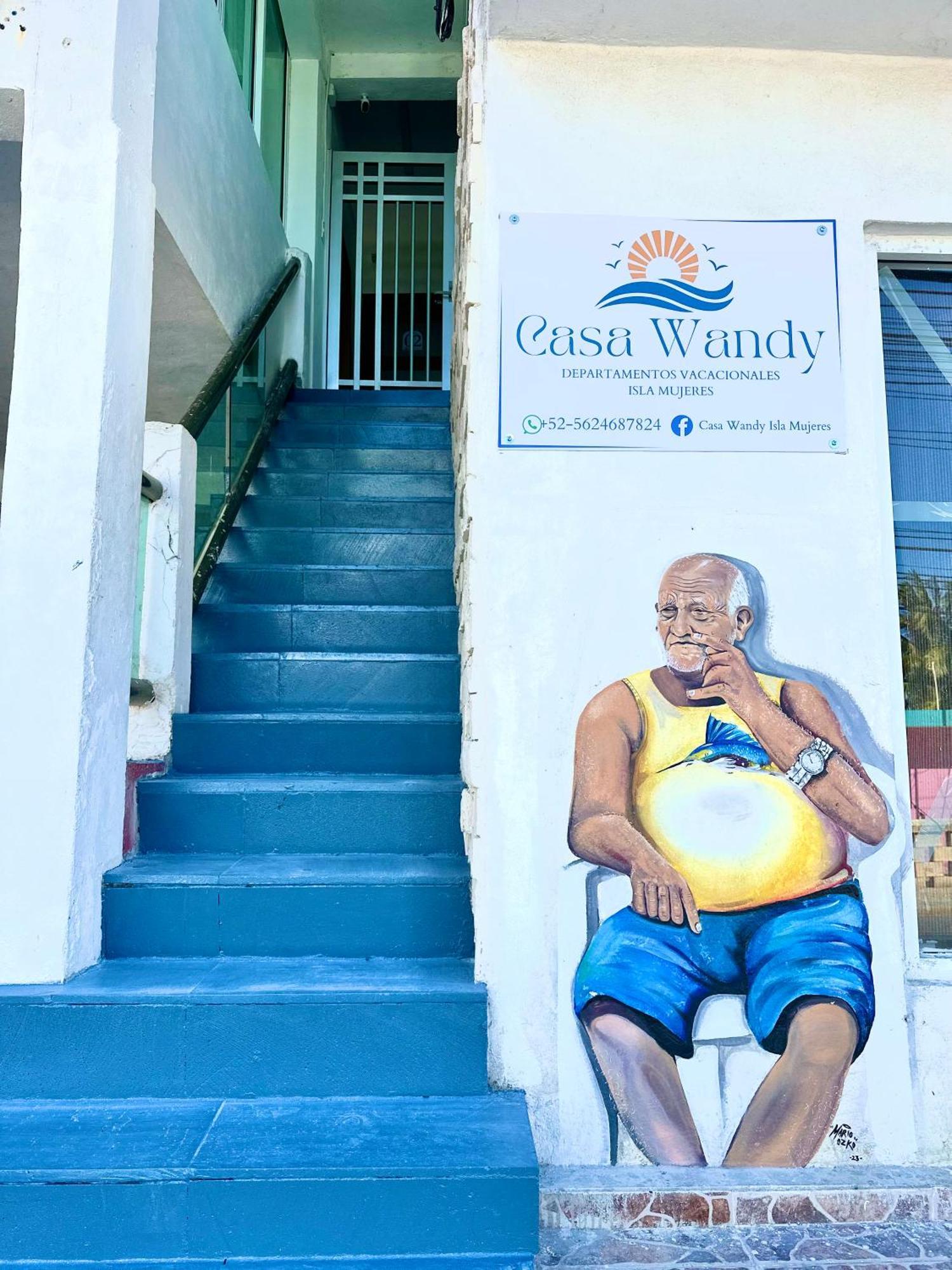 Casa Wandy Lejlighed Isla Mujeres Eksteriør billede